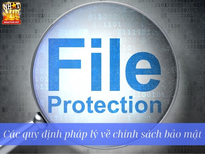 Các quy định pháp lý về chính sách bảo mật